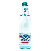 Вода минеральная Borjomi природная газированная ст/б 0,5л